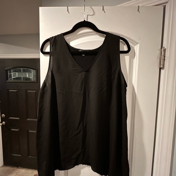 ~INC~ Black Sleeveless Top - Picture 1 of 6